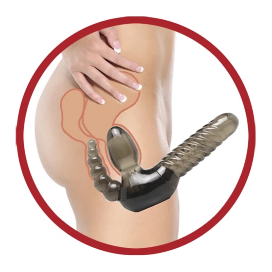 Fetish Fantasy Strapless Strap-On With Anal Stimulator