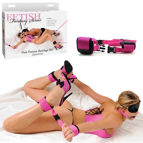 Fetish Fantasy Pink Passion Bondage Kit