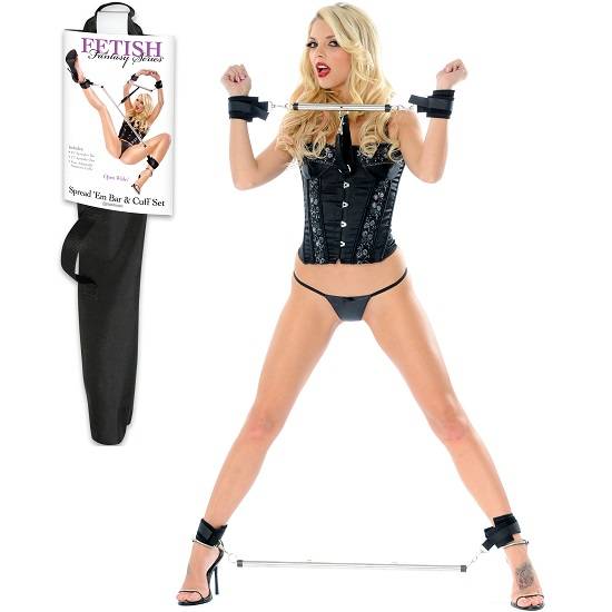 Fetish Fantasy Spread em Bar and Cuff Set