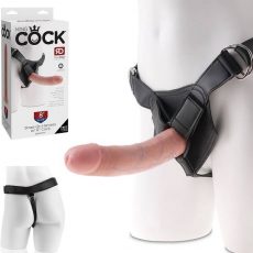King Cock Strap-On Harness With 8 Inch Cock