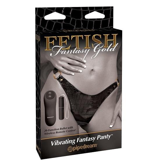 Fetish Fantasy Gold Vibrating Fantasy Panty