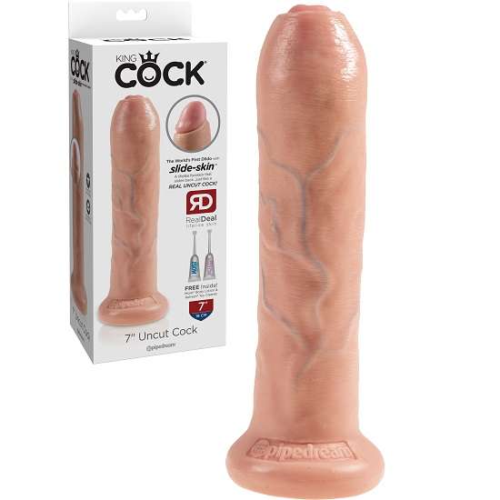 King Cock 7 Inch Uncut Cock