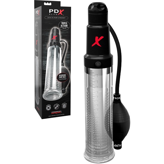 PDX Elite Suck-N-Pump Stroker