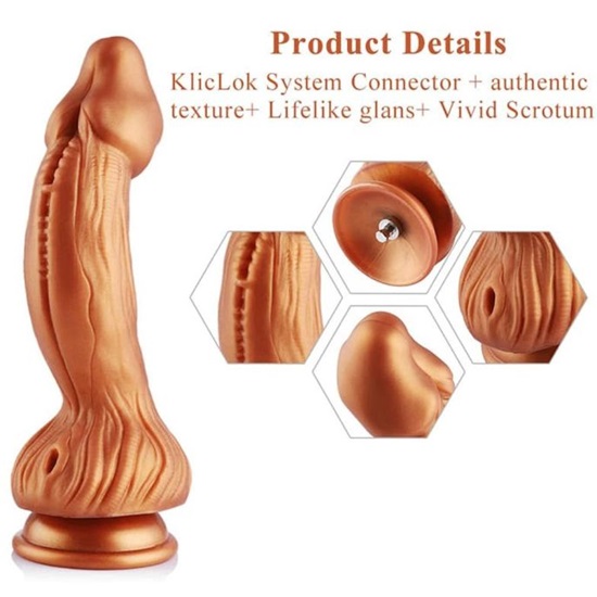 HiSmith KlicLok 9.45 Inch Monster Dildo