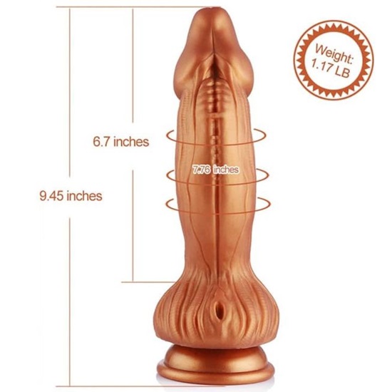HiSmith KlicLok 9.45 Inch Monster Dildo