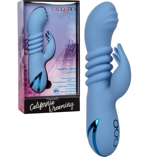 California Dreaming Santa Cruz Coaster Rabbit Vibrator