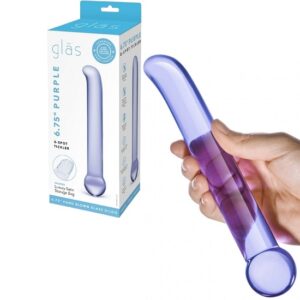 Glas 6.75 Inch Purple G-Spot Tickler