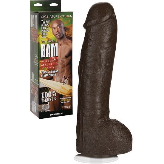 Signature Cocks Bam 13 Inch Ultraskyn Dildo