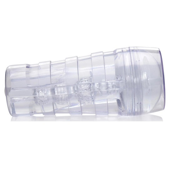 The Mistress Brianna Diamond Deluxe Clear Ass Stroker is a male sex toy that is molded directly from this pornstar’s anus. Brianna’s realistic life-like Bioskin anus stroker sleeve is clingy, gripping your cock tight all the way through a multi-textured tunnel with sections of patterned ridges and layered nubs.