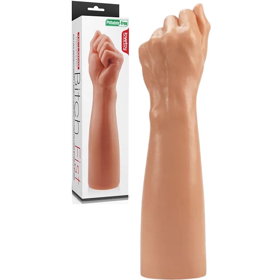 Lovetoy King Sized Realistic Bitch Fist 12 Inch Dildo