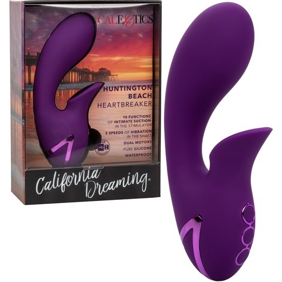 California Dreaming Huntington Beach Heartbreaker Rabbit Vibrator