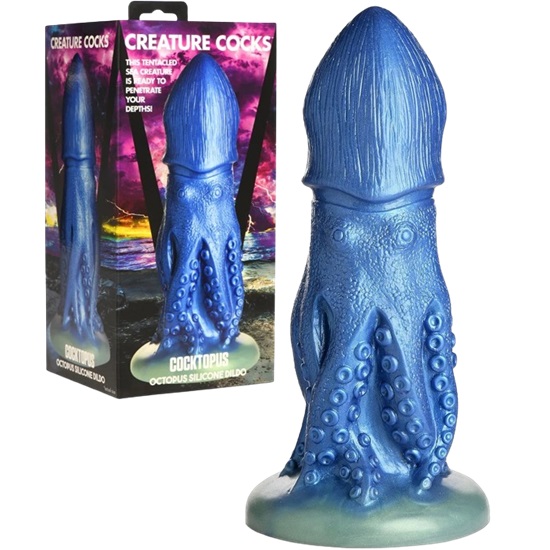 Creature Cocks Cocktopus Octopus Silicone Dildo