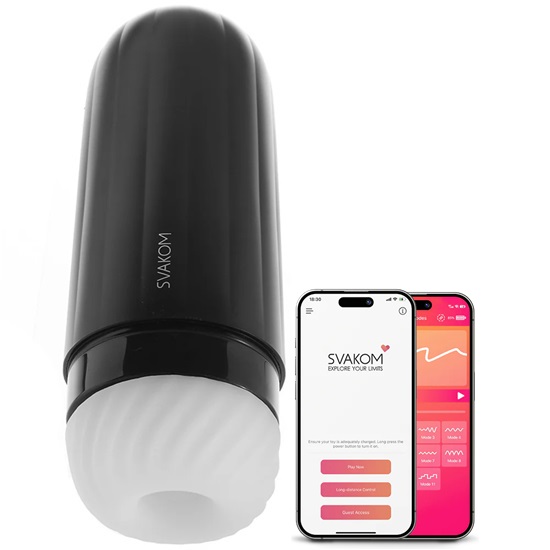 Svakom Sam Neo Interactive Suction & Vibration Masturbator