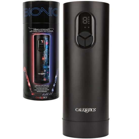 Bionic Vibro Stroker With Oscillation And Suction