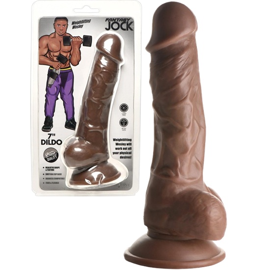 Fantasy Jock Weightlifting Wesley 7 Inch Dildo