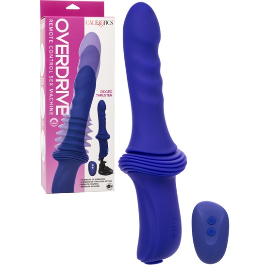 Overdrive Remote Control Sex Machine Ridged Thruster