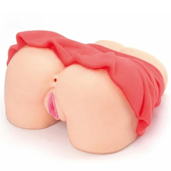 Jada Stevens Mini Skirt Pussy & Anus Masturbator - Image 4