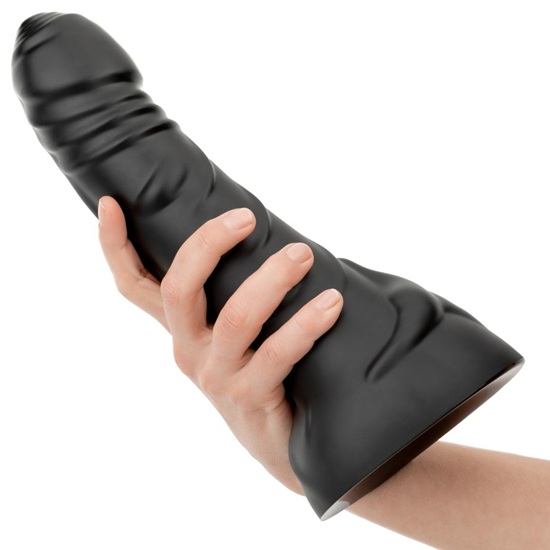 BUTTR Black Hawk Curved Anal 12" Dildo