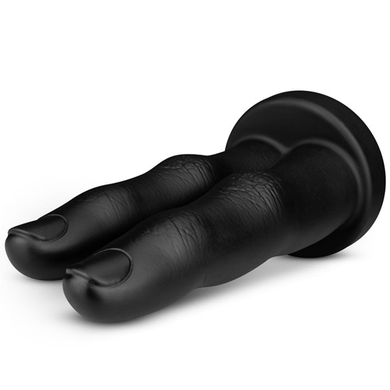 BUTTR Victory Double Finger 10.6 Inch Butt Plug