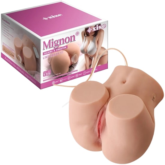 Xise Mignon Sucking Vibrating Self-Draining Masturbator