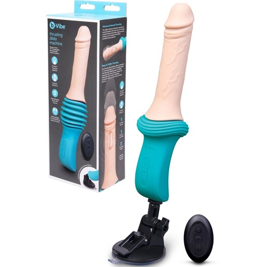 B-Vibe Realistic Thrusting Dildo Machine