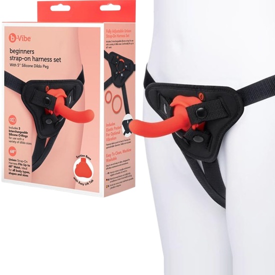 B-Vibe Beginners Strap-On Harness Set