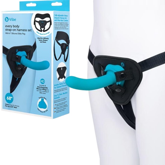 B-Vibe Every Body Strap-On Harness Set