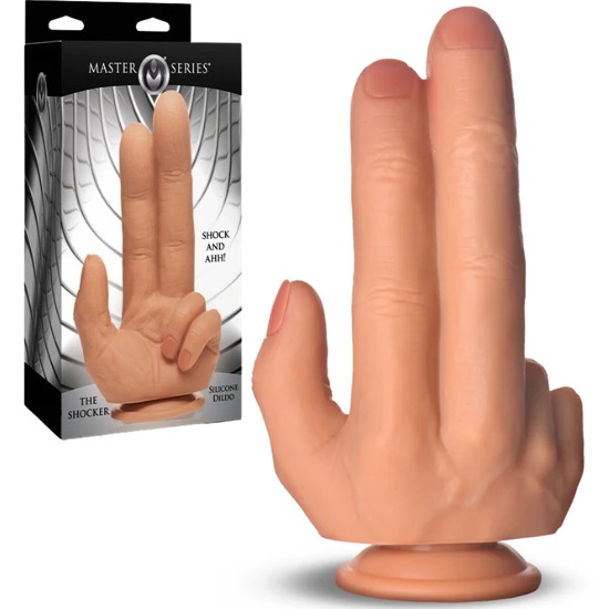 Master Series The Shocker Silicone Dildo