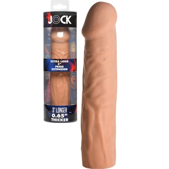 Jock Extra Long 3 Inch Penis Extension Sleeve