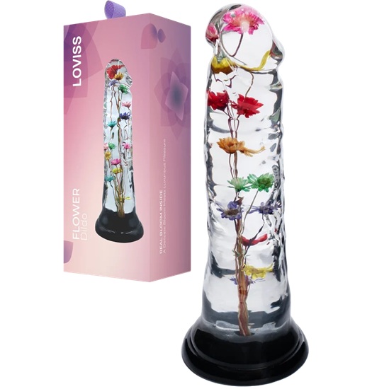 Loviss Garden Flower Textured Dildo