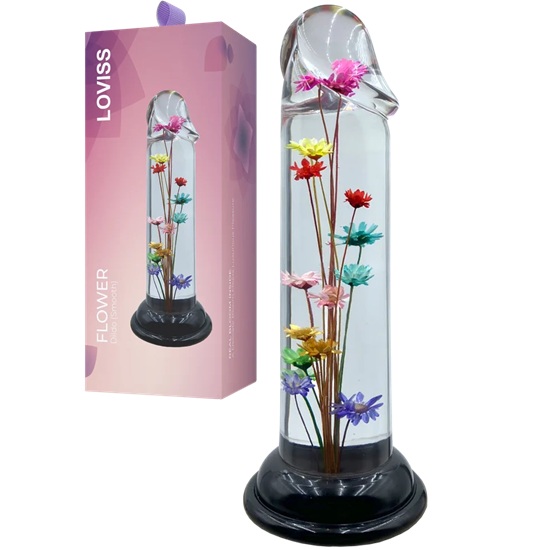 Loviss Garden Flower Smooth Dildo