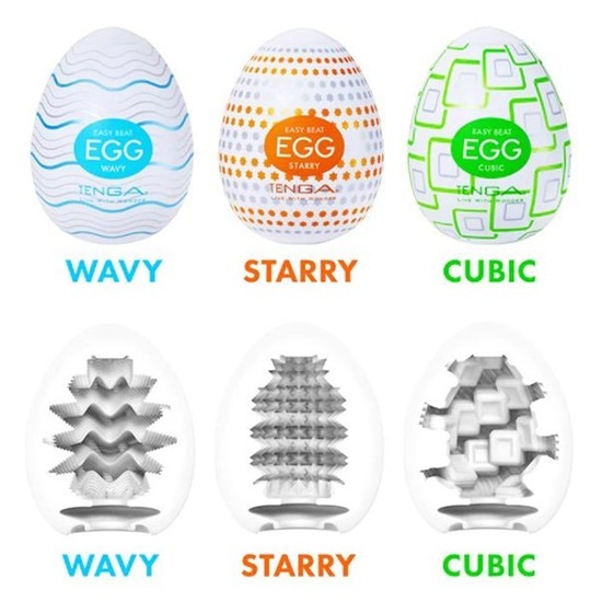 Tenga Eggs Standard 3 Pack 1