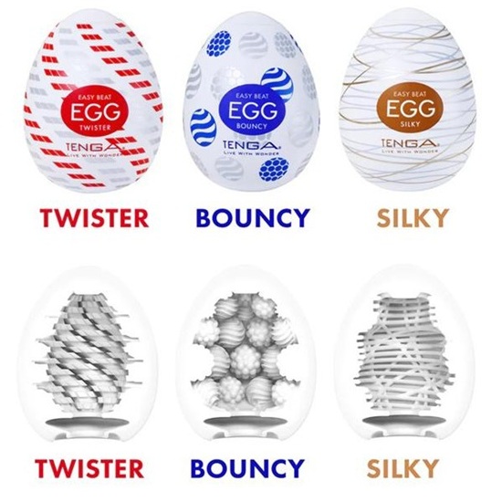 Tenga Eggs Standard 3 Pack 2