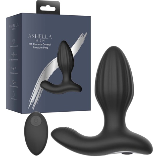 Ashella Men X1 Remote Control Prostate Plug