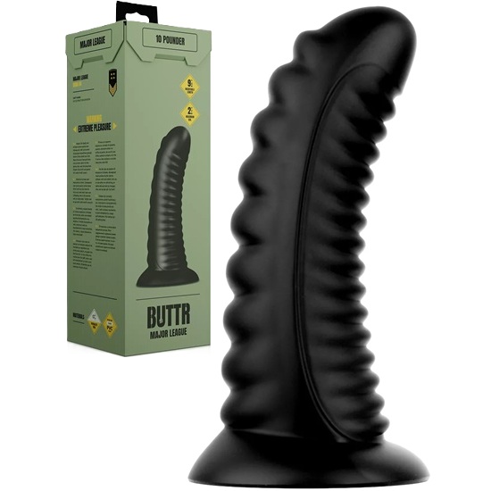 BUTTR Double Ribbed Butt Plug