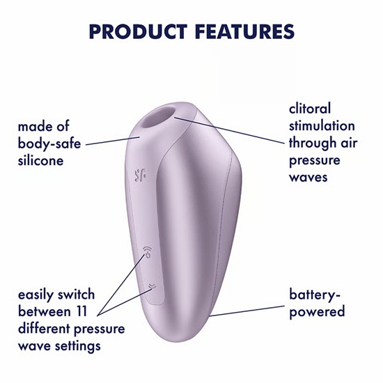 Satisfyer Love Breeze Battery Series Features