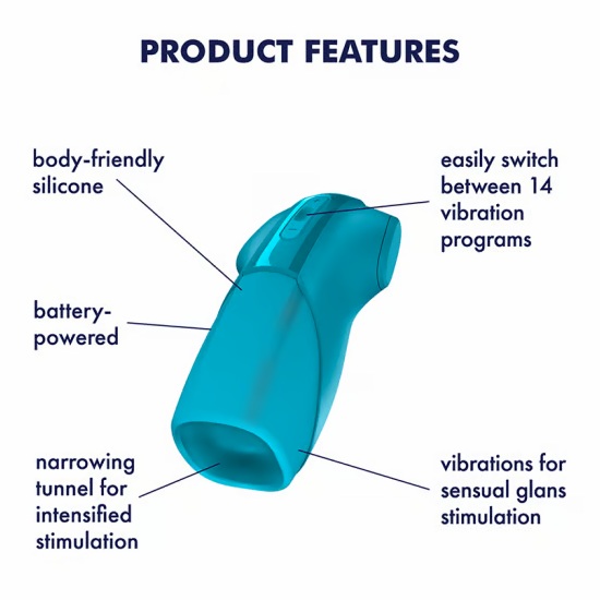 Satisfyer Men Vibration Battery Series Features